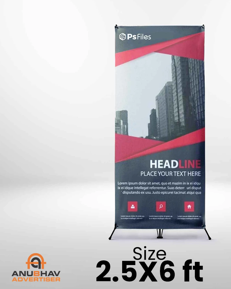 Flex Banner Standees & Portable Standees for Exhibitions